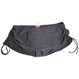 Merona Size XL Womens Black Side Tie Bikini Bottom